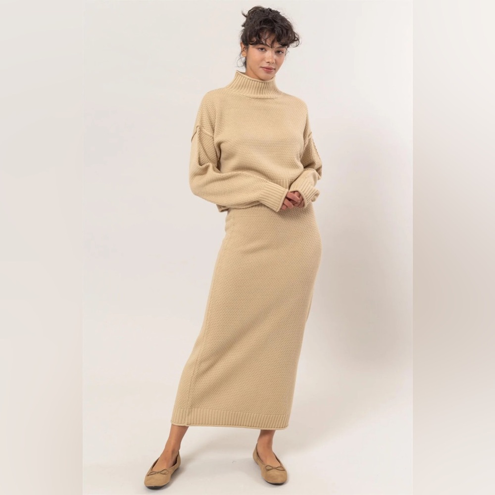 Ana Sweater And Midi Skirt Two-Piece Set